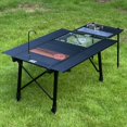 thumbnail image 4 of Mesa IGT de Camping de 3 unidades, mesa plegable de aleación de aluminio Igt, mesa de Camping Extensible para exteriores, barbacoa, Picnic, mesa Igt, accesorios, 4 of 4