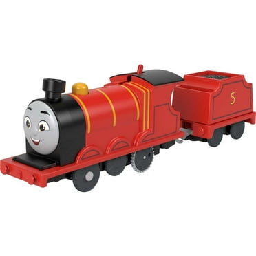 Thomas & Friends James Motorized Toy Train Engine For Preschool Conductors Ages 3 Years & Older