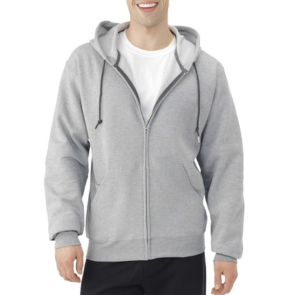 Big Men's Dual Defense Fleece Full Zip Hooded Sweatshirt