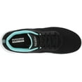 thumbnail image 4 of Skechers Women's Go Walk Joy-15641 Sneaker Black/Aqua 10 Wide, 4 of 5
