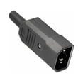 thumbnail image 1 of Monstrate Enchufe de cableado de 3 pines conector de alimentación automotriz de bicicleta eléctrica de repuesto resistente al calor de alta Adaptadores de corriente Masculino, 1 of 6
