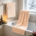 thumbnail image 6 of Christmas Snowflake Kitchen Towels Set of 2, Absorbent Decorative Hand Dish Towels, Festive Seasonal Towel for Kitchen Counter Cleaning & Holiday Gift Home Decor,23.6x15.7in, 6 of 6