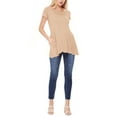 thumbnail image 4 of Women's Casual Solid Color Blouse Tunic Top Shirt, 4 of 4