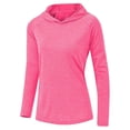 thumbnail image 5 of Women's UPF 50+ Sun Protection Hoodie, Long Sleeve Workout Shirt with Thumb Holes, Quickly Dry Fishing Hiking Yoga Top, 5 of 6