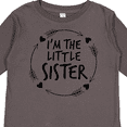 thumbnail image 4 of Inktastic I'm the Little Sister Girls Long Sleeve Toddler T-Shirt, 4 of 5
