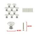 thumbnail image 3 of 30/40mm 8-20Pcs Cabinet Door Knobs Crystal Glass Drawer Knobs Shape Pulls Handle for Wardrobe Cupboard Home Kitchen,Drawer Knobs, 3 of 4