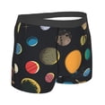 thumbnail image 3 of Balery Planets And Their Moons Men's Boxer Briefs, Soft and Breathable Cotton Underwear with nylon Waistband-X-Large, 3 of 9