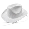 thumbnail image 5 of HGIEYS Kids Cowboy Hat Sparkly Glitter Neon Cowgirl Hats Bulk Holographic Space Hat for Western Cowboy Party 3-9 Years, 5 of 6
