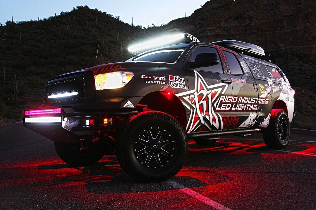 Rigid Industries Rock Light Kit- Red (4 lights)