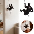 thumbnail image 2 of Figura de alpinista para colgar en pared de escalada, adorno para habitaciones con temática de aventura, 2 of 5