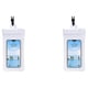 thumbnail image 1 of Bolsa de teléfono impermeable Advancent 2piezas Blanco, 1 of 6