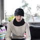 thumbnail image 4 of Ganfancp Cachecol Lã Inverno Engrossado Chapéu Malha Quente Cachecol Luvas Conjunto Três Peças Rebajas Flash Deals 1 Set Gorro Bufanda Guantes de Punto Tres Piezas, 4 of 4