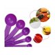 thumbnail image 3 of Tazas medidoras de colores Cucharas medidoras Tazas de cocina Juego de tazas medidoras de plástico, 3 of 4