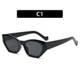 thumbnail image 3 of Kmbangi Women Personalized Polygonal Sunglasses, UV 400 Protection Eyewear, 3 of 7