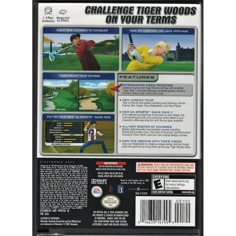 Tiger Woods PGA Tour 2005 NGC (Brand New Factory Sealed US Version)  GameCube-0014633147995