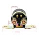 thumbnail image 4 of 1/2 Pcs Motorcycle Starter Solenoid Relay For Suzuki GSX600F Katana GSX750F GSX 1100 Boulevard S83 VS1400 Intruder VS 1400, 4 of 5