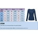 thumbnail image 2 of Blusa de malla transparente de manga larga para mujer: moldea los brazos sin costuras, elegante top a rayas para uso informal/vacaciones, tallas S-XXL, 2 of 3