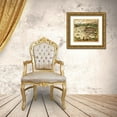thumbnail image 3 of Hogenberg, Braun 13x12 Gold Ornate Wood Framed with Double Matting Museum Art Print Titled - Santander, 3 of 4