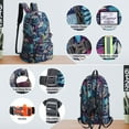 thumbnail image 3 of HAWEE Lightweight Packable Backpack Waterproof Durable Hiking Travel Backpack Daypack, 3 of 7