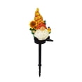 thumbnail image 2 of Christmas Solar Stake Light, Water-Proof Outdoor Solar Christmas LED Decorations with Gnome & Flower for Patio Yard Lawn, Holiday Party Decor, 2 of 6