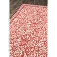 thumbnail image 4 of Momeni Indoor/Outdoor Floral Flowers & Plants Traditional Area Rugs, Red, 4 of 4