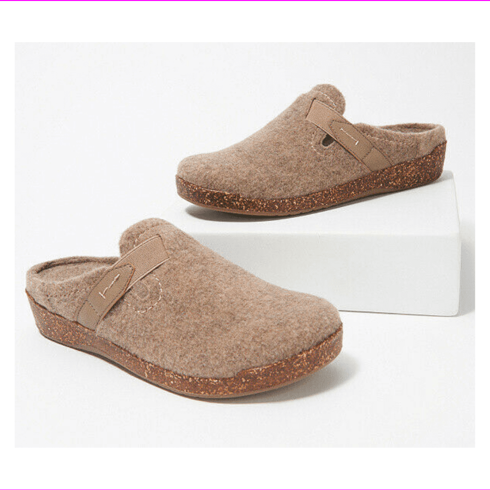 earth origins felt clogs