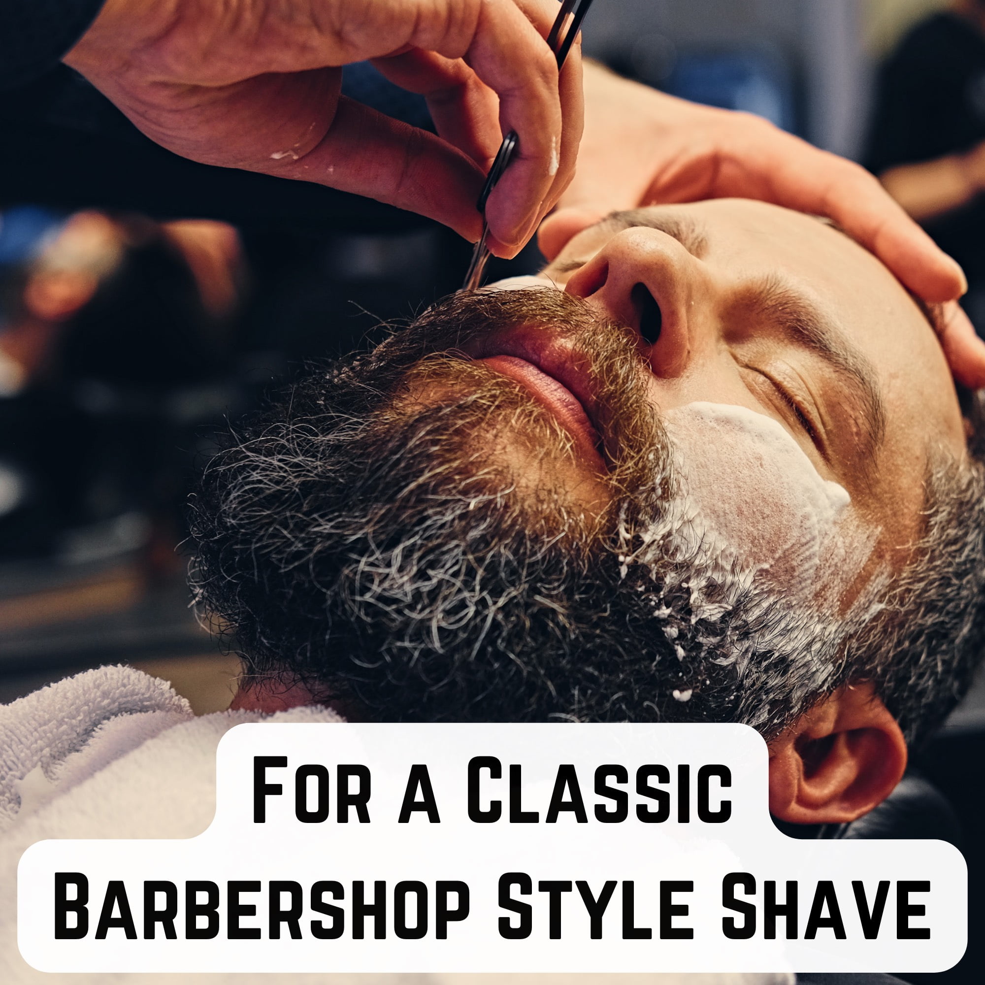 G.B.S Black Wood Shave Ready - Carbon Steel Straight Razor, Cut Throat, Professional - Half Hollow, Manual, Well Balanced Effortless Glide: Durable, Friendly, Wet Shaving