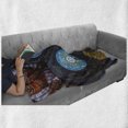 thumbnail image 5 of Moroccan Soft Flannel Fleece Blanket, Handcrafts Shot at the Market in Morocco Antiquity Tradition Old Touristic Places, Cozy Plush for Indoor and Outdoor Use, 60" x 80", Multicolor, by Ambesonne, 5 of 5