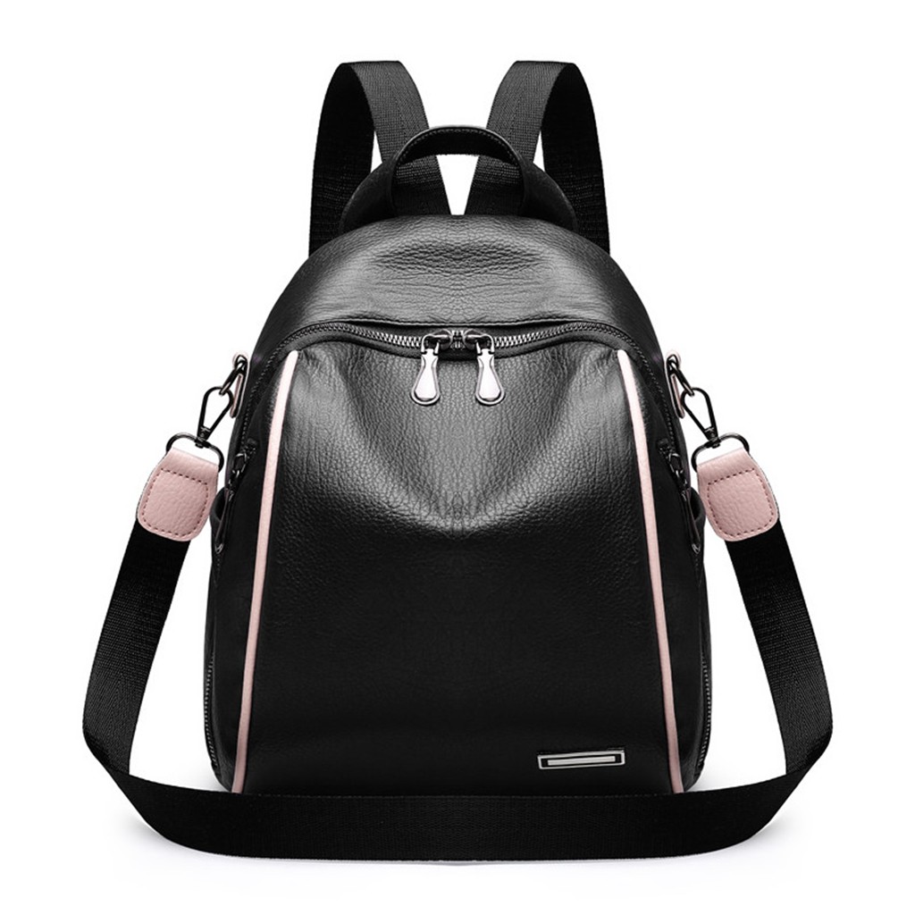 ladies leather backpack handbag
