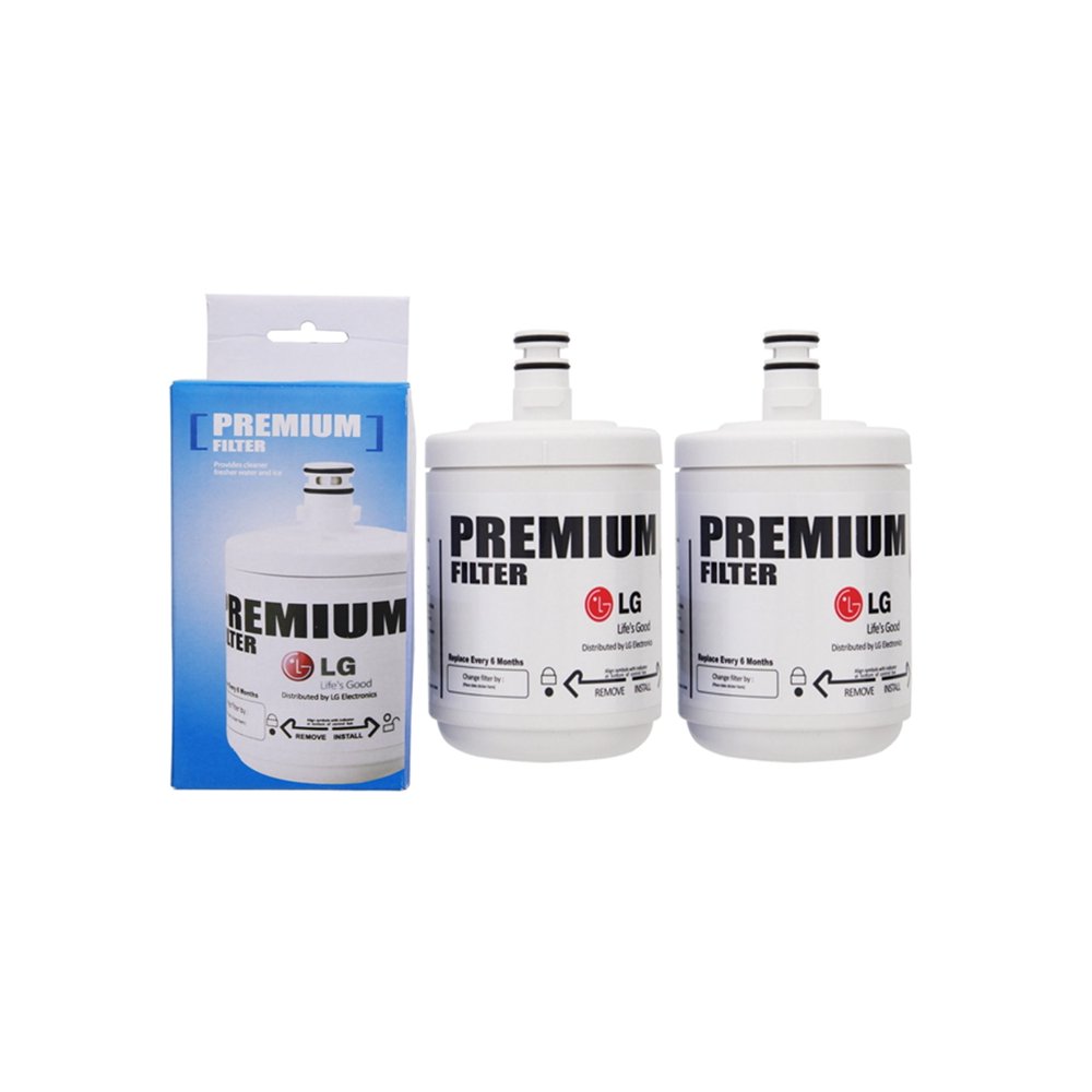 5231JA2002A LT500P ADQ72910901 LG Refrigerator Water Filter 2PACK