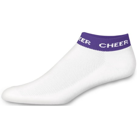 

Women s In-Stock Low Anklet With Cheer Stripe Socks - Adult Sizes