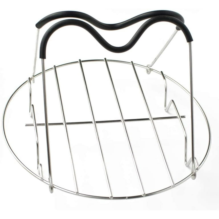 Steamer Rack Trivet with Handles For Instant Pot Accessories 6 Qt 8 Quart, Pressure  Cooker Trivet Wire Steam Rack, Great for Lifting out Whatever Delicious  Meats & Veggies You Cook,,F178726 