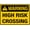 Warning Sign 2, variant on Warning High Voltage Sign - 8"x12" Aluminum Tin Warning Sign, Outdoor Use for Home Garden