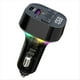 thumbnail image 2 of Transmisor FM Bluetooth 5.3 para Automóvil con Cargador de Automóvil PD Tipo C, Compatible con Reproductor de MP3, Llamadas Manos , Retroiluminación LED, 2 of 5