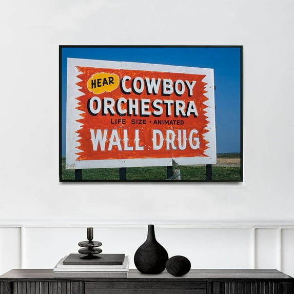 Wall Drug Billboard, I-90, South Dakota - 1980 | John Margolies | Premium Fine Art Print | 20th Century American | Photography | Architecture