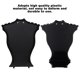 thumbnail image 5 of ewelry Expositor de collar soporte de joyería para accesorios de joyería collares pulseras gargantilla color negro Unbranded JM11996-01, 5 of 7