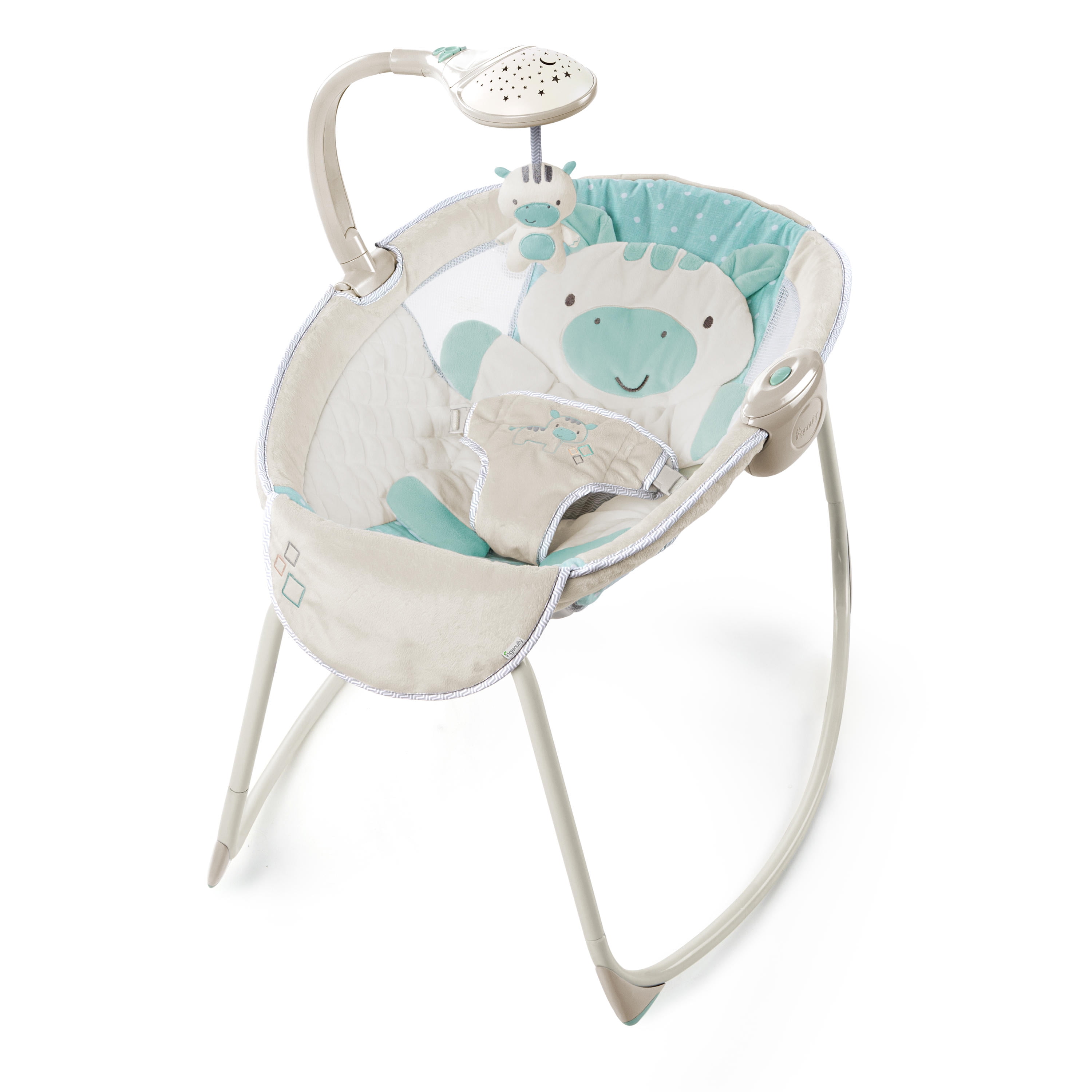 Ingenuity Moonlight Rocking Sleeper Zoo Zoo Zebra eBay