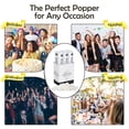 thumbnail image 3 of Cañones de confeti Clover Products, 12 biodegradables, paquete de 6, 3 of 6