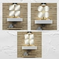 Big Decorative Wall Self Adhesive Shaped Mirrors - Set of 4 - Walmart.com