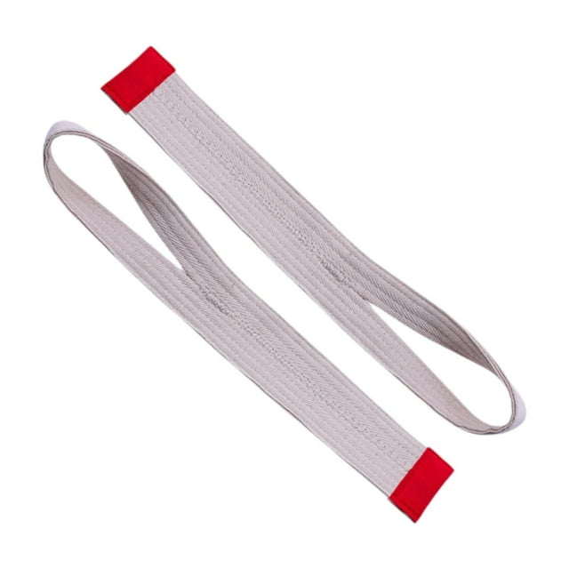 koolsoo 1 Pair Weight Lifting Straps Cotton Gym Wrist Wraps for Exercise Deadlifting Beige
