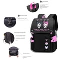 thumbnail image 2 of Sanrios Kuromi kawaii Cartoon Backpack Anime jk lolita Oxford Waterproof Schoolbag Teens Book Bags computer bag Birthday Gift, 2 of 17