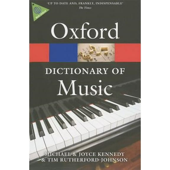 Pre-Owned The Oxford Dictionary of Music 6/e (Oxford Quick Reference) Paperback