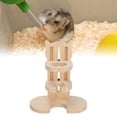 thumbnail image 2 of Suodoka Premium Pine Wood Hamster Water Bottle Stand – Leak‑Proof, Adjustable, High‑Density Pet Water Holder, 2 of 7