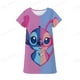 thumbnail image 2 of Vestido de punto de Disney para niños y niñas, vestidos de cuello redondo, faldas informales de dibujos animados para niños, ropa de 1 a 10 años, ropa de Navidad para niños 6T Gao Jinjia LED, 2 of 2