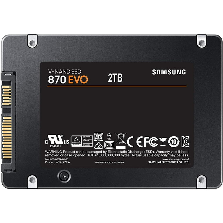 Samsung 2TB 870 EVO SATA 2.5