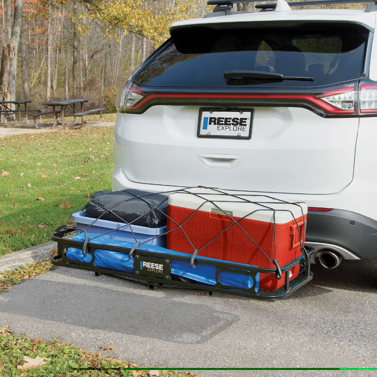 thumbnail image 3 of Pro Series 63155 300 lb Capacity Rambler Hitch Powder Coat Cargo Carrier, Black, 3 of 3