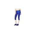 thumbnail image 1 of Aeropostale Womens Foil Print Crop Casual Leggings, Azul, Mediano, 1 of 3