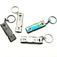 thumbnail image 3 of POINTERTECK Portable Stainless Steel Dual-Pipe Mini High Decibels Survival Keychain Whistle, 3 of 6