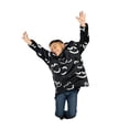 thumbnail image 4 of Sudadera Cobija Polar con Capucha Infantil Unitalla Negro, 4 of 7