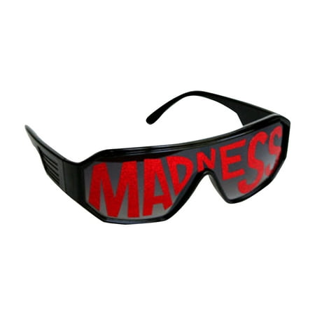 Macho Wrestler Red Madness Shield Sunglasses Macho Man Randy Savage Costume